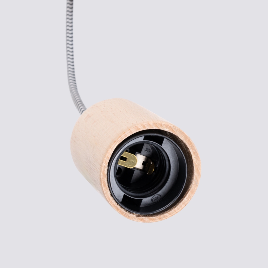 Aplique NIMBI 1xE27/15W/230V haya