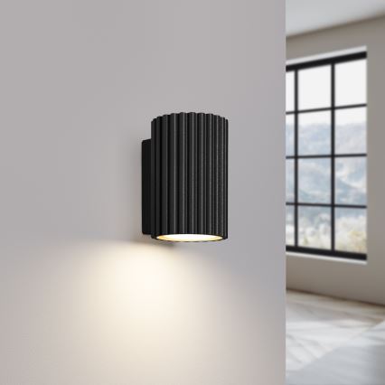 Aplique KARBON 1xGU10/10W/230V negro