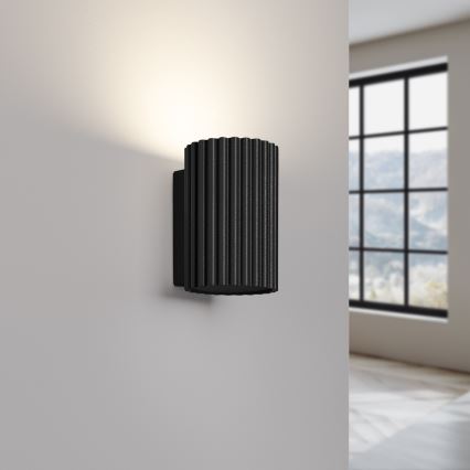 Aplique KARBON 1xGU10/10W/230V negro