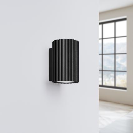 Aplique KARBON 1xGU10/10W/230V negro