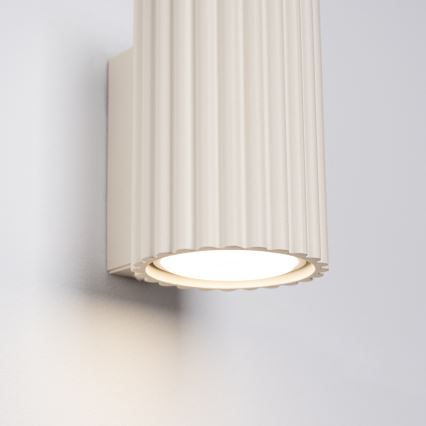 Aplique KARBON 1xGU10/10W/230V color crema