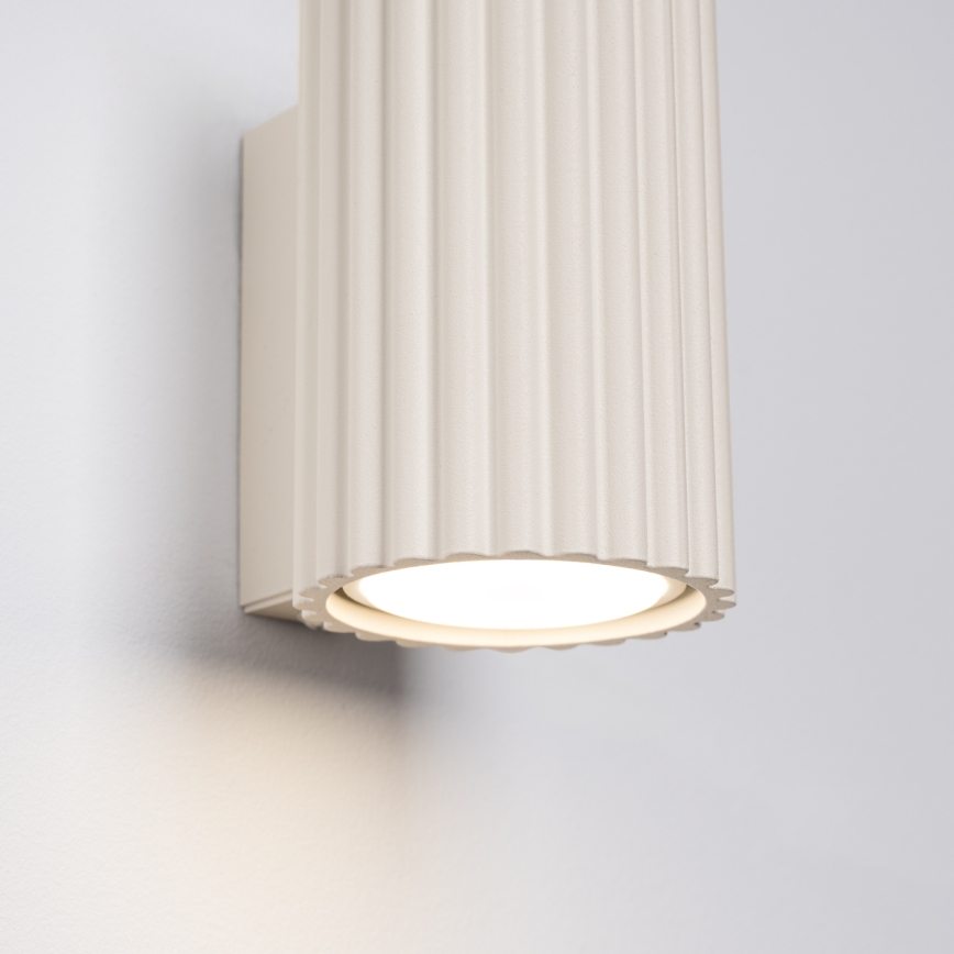 Aplique KARBON 1xGU10/10W/230V color crema