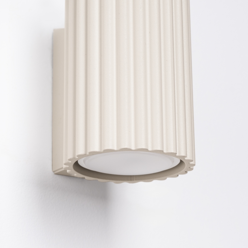 Aplique KARBON 1xGU10/10W/230V color crema