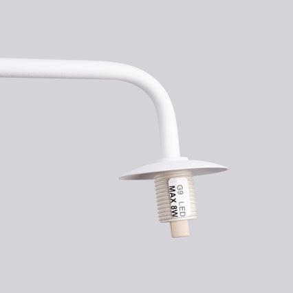 Aplique ASTRAL 1xG9/8W/230V blanco