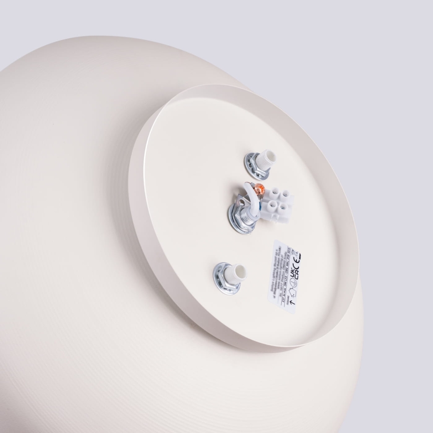 Luminaria de techo OMIQ 4xE27/15W/230V, diámetro 30 cm, color crema