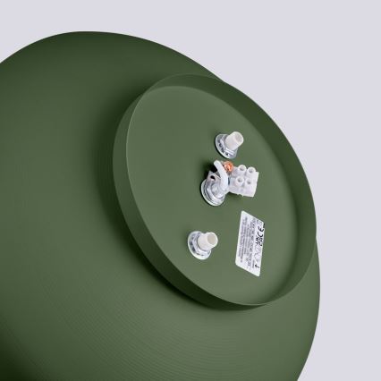 Lámpara de techo OMIQ 4xE27/15W/230V, diámetro 30 cm, verde