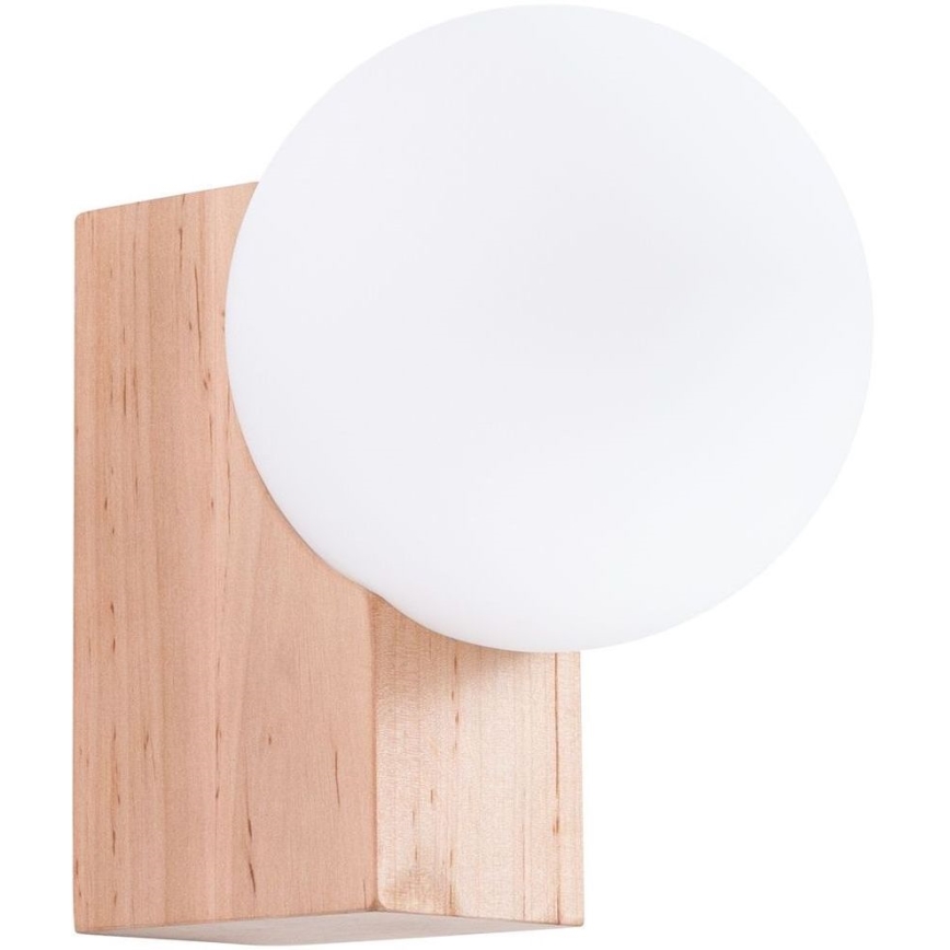 Aplique BULBO 1xG9/8W/230V haya/blanco