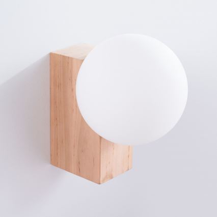 Aplique BULBO 1xG9/8W/230V haya/blanco