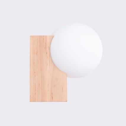 Aplique BULBO 1xG9/8W/230V haya/blanco