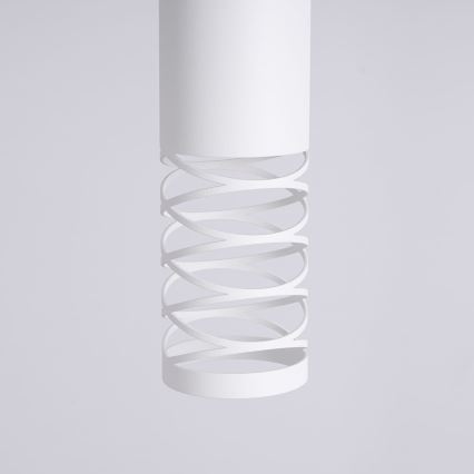 Lámpara colgante LAMI 1xGU10/10W/230V blanco