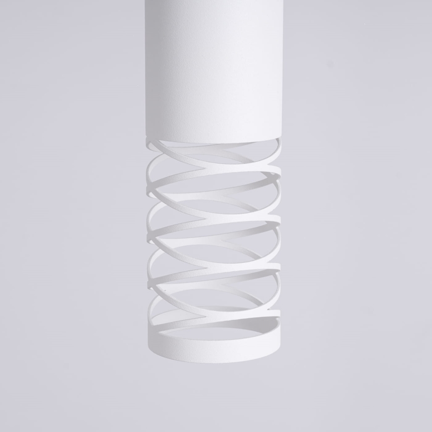 Lámpara colgante LAMI 1xGU10/10W/230V blanco