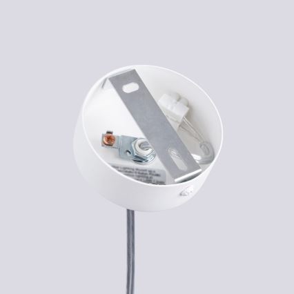 Lámpara colgante LAMI 1xGU10/10W/230V blanco