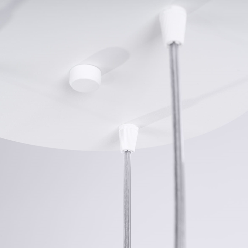 Lámpara colgante LAMI 3xGU10/10W/230V blanco