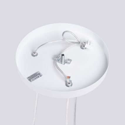 Lámpara colgante LAMI 3xGU10/10W/230V blanco