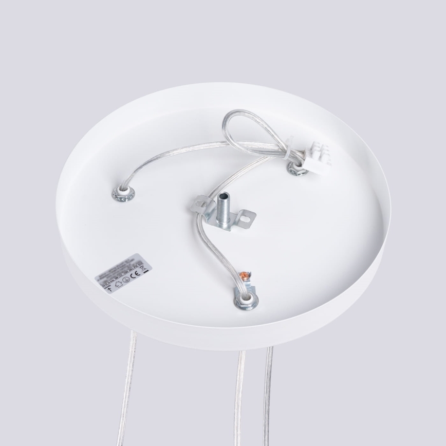 Lámpara colgante LAMI 3xGU10/10W/230V blanco