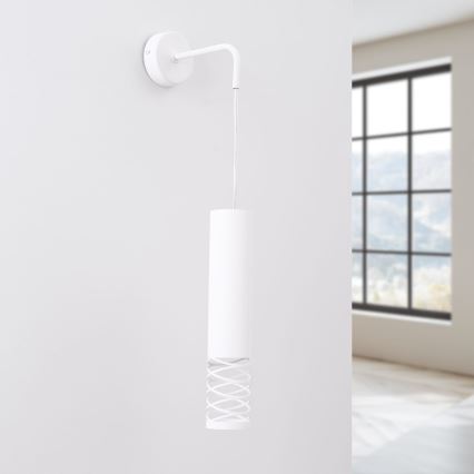 Aplique LAMI 1xGU10/10W/230V blanco