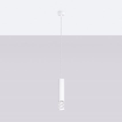 Lámpara colgante LIRO 1xGU10/10W/230V blanco