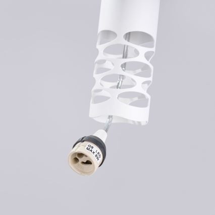 Lámpara colgante LIRO 2xGU10/10W/230V blanco