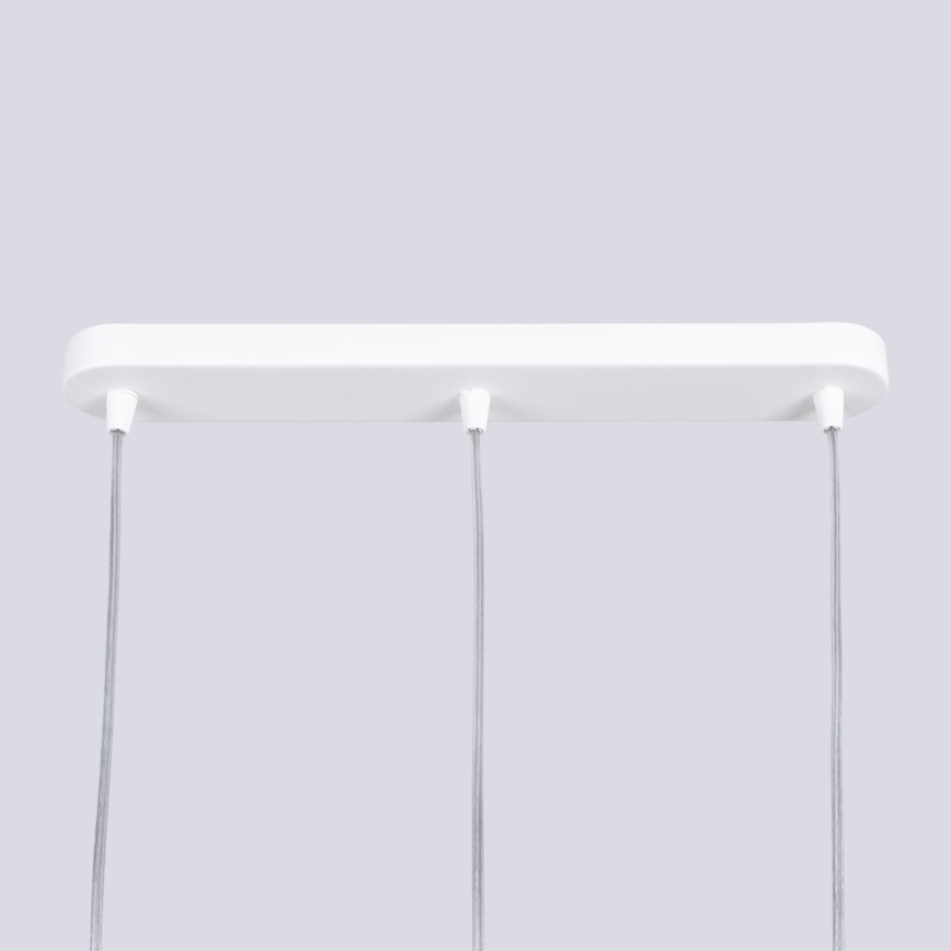 Lámpara colgante LIRO 3xGU10/10W/230V blanco