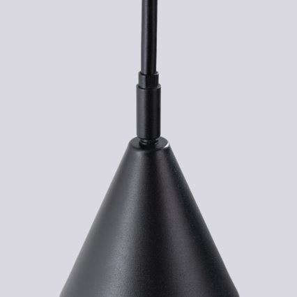 Aplique NOX 1xE14/10W/230V negro