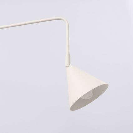 Aplique NOX 1xE14/10W/230V color crema