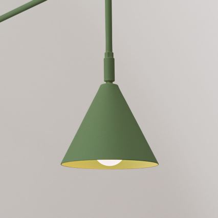 Aplique NOX 1xE14/10W/230V verde