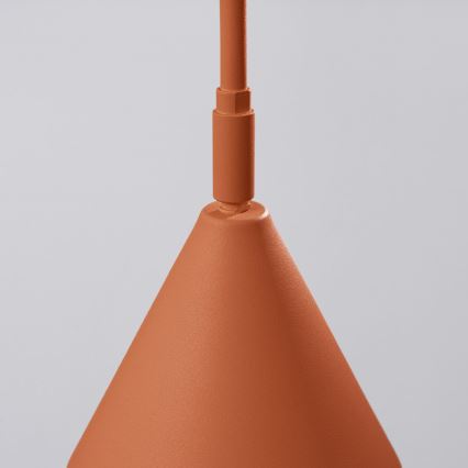 Aplique NOX 1xE14/10W/230V naranja