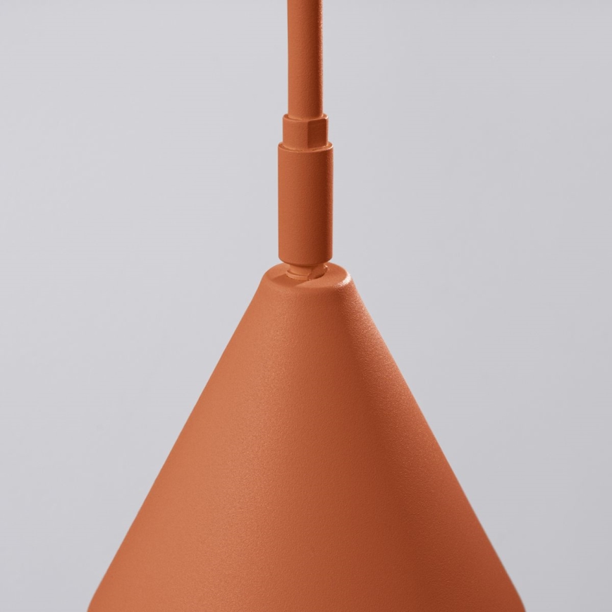 Aplique NOX 1xE14/10W/230V naranja