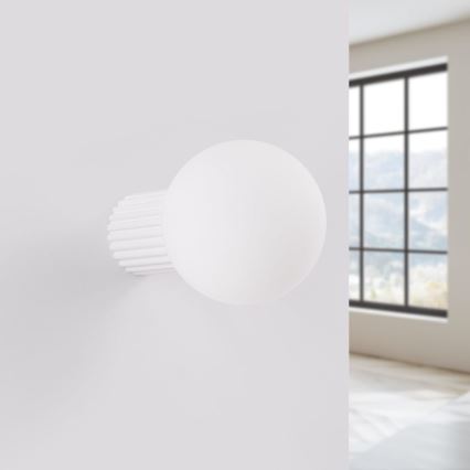 Aplique de baño HALO 1xG9/8W/230V diá. 12 cm IP44 blanco