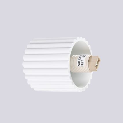 Aplique de baño HALO 1xG9/8W/230V diá. 12 cm IP44 blanco