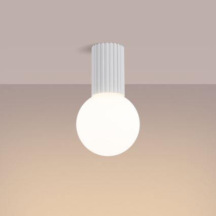 Plafón de baño HALO 1xG9/8W/230V diá. 12 cm IP44 blanco