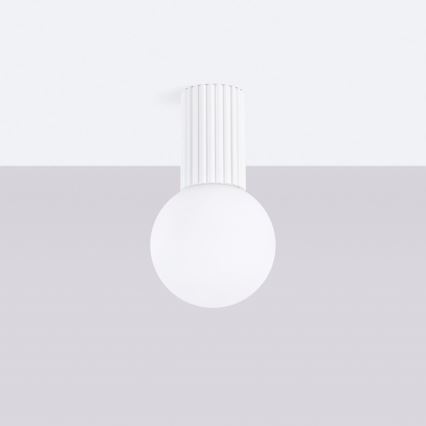Plafón de baño HALO 1xG9/8W/230V diá. 12 cm IP44 blanco