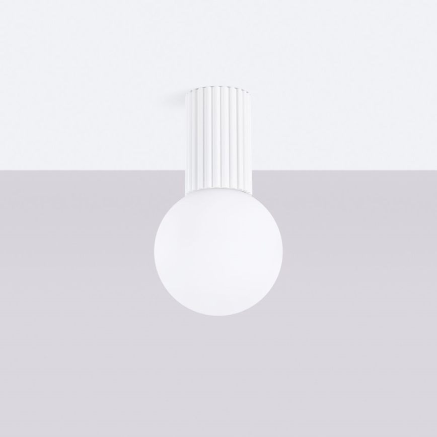 Plafón de baño HALO 1xG9/8W/230V diá. 12 cm IP44 blanco