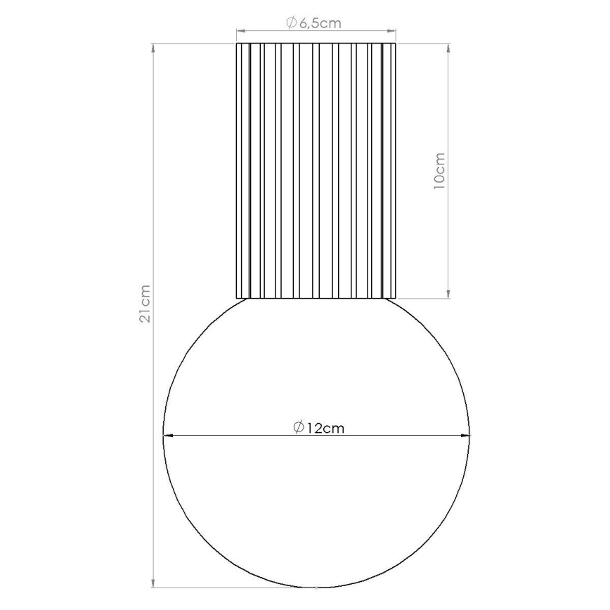 Plafón de baño HALO 1xG9/8W/230V diá. 12 cm IP44 blanco