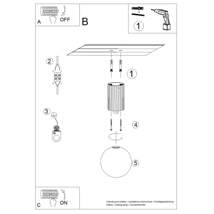 Plafón de baño HALO 1xG9/8W/230V diá. 12 cm IP44 color crema