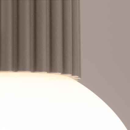 Plafón de baño HALO 1xG9/8W/230V diá. 12 cm IP44 beige