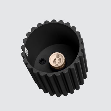 Foco AURA 1xGU10/10W/230V 10 cm negro