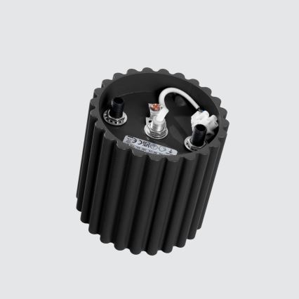 Foco AURA 1xGU10/10W/230V 10 cm negro