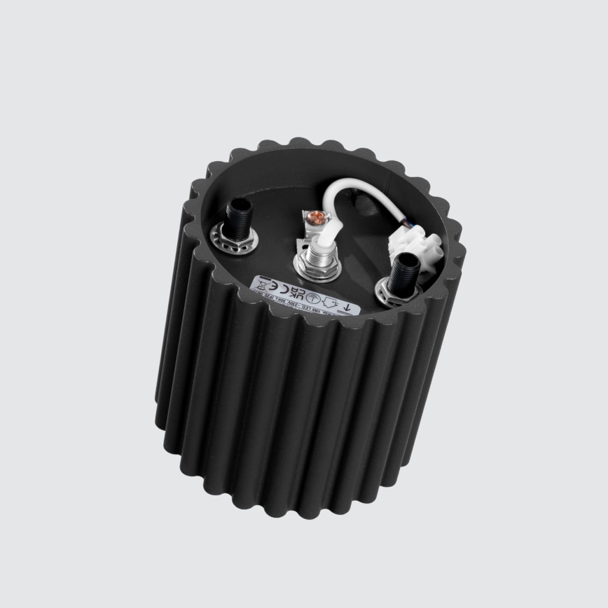 Foco AURA 1xGU10/10W/230V 10 cm negro