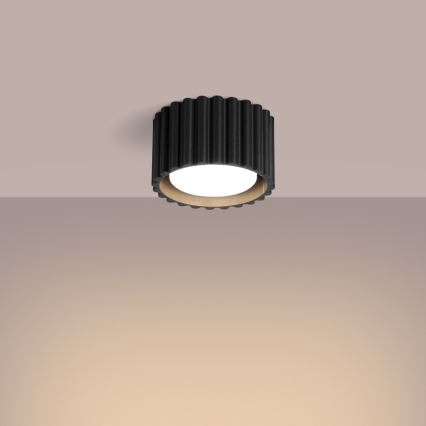 Foco AURA 1xGX53/10W/230V Ø 10 cm negro