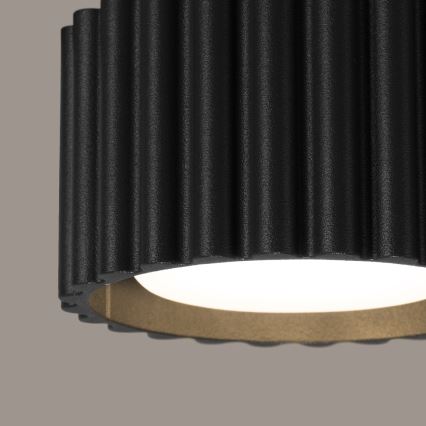 Foco AURA 1xGX53/10W/230V Ø 10 cm negro