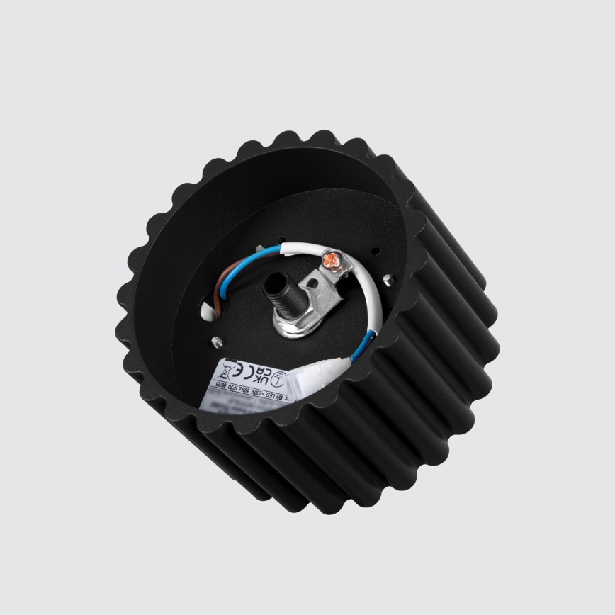 Foco AURA 1xGX53/10W/230V Ø 10 cm negro