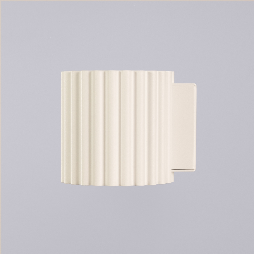 Aplique de pared AURA 1xG9/10W/230V color crema