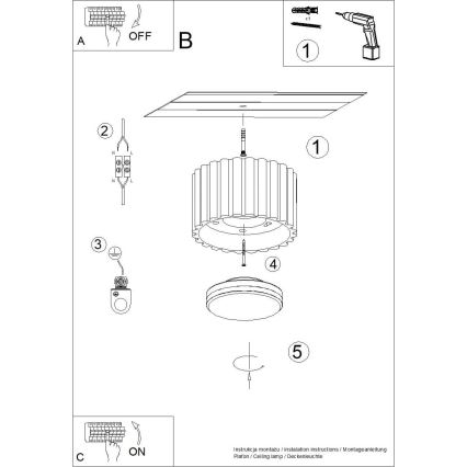 Foco AURA 1xGX53/10W/230V 6 cm color crema
