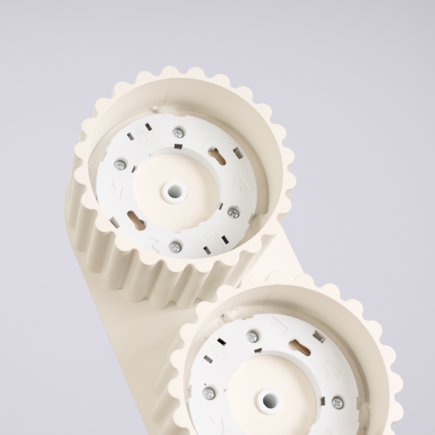 Foco orientable AURA 2xGX53/10W/230V crema