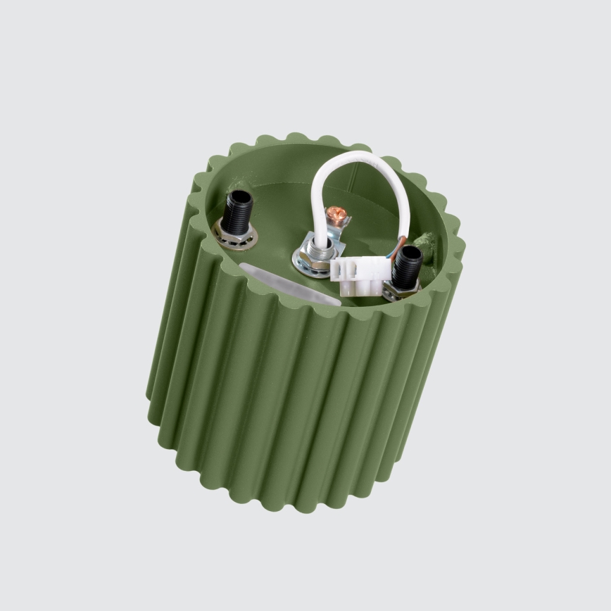 Foco AURA 1xGU10/10W/230V 10 cm verde