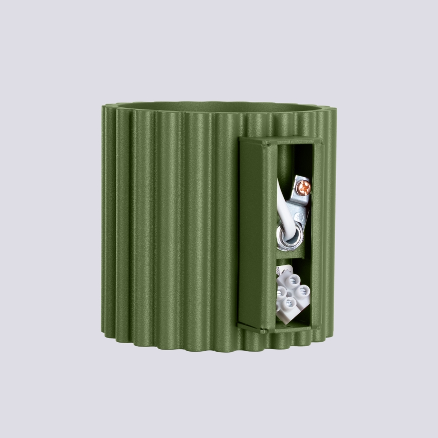 Aplique de pared AURA 1xG9/10W/230V verde