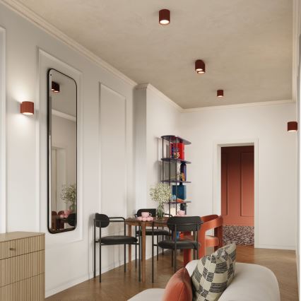 Aplique de pared AURA 1xG9/10W/230V naranja