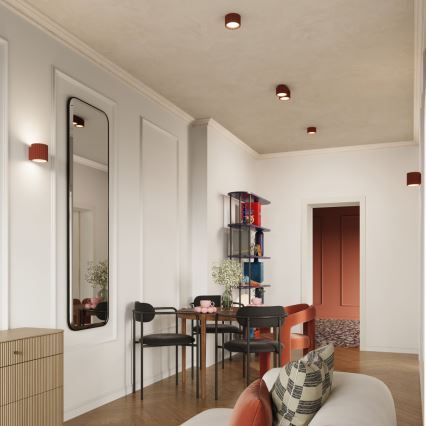 Foco AURA 2xGX53/10W/230V naranja