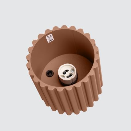 Foco AURA 1xGU10/10W/230V 10 cm marrón